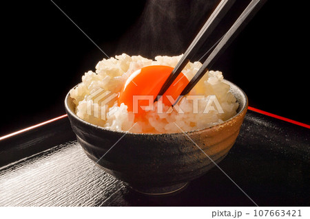 卵かけごはん 卵かけごはん 107663421