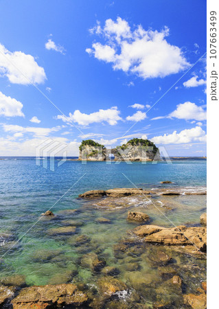 白浜　円月島 107663499