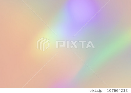 オレンジカラー系レインボーカラー背景素材 107664238