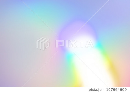 レインボーカラー背景素材 107664609