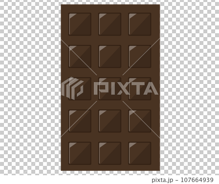 Bar of chocolate. chocolate Bar of chocolate. chocolate 107664939