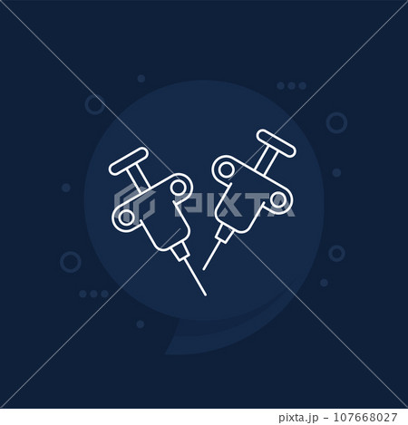 biopsy procedure line icon for web biopsy procedure line icon for web 107668027