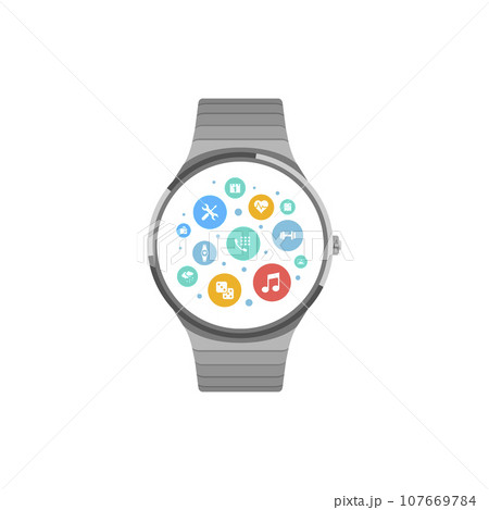 Smart Watch Illustration. 107669784