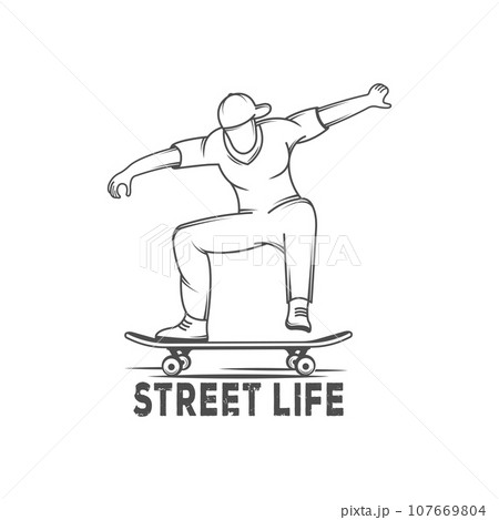 Street Life Logotype. 107669804