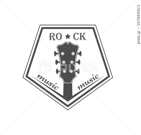 Logotype of Rock Music. Logotype of Rock Music. 107669922