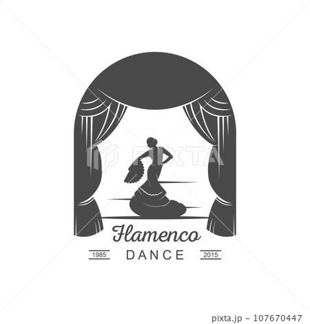 Flamenco Logotype. 107670447