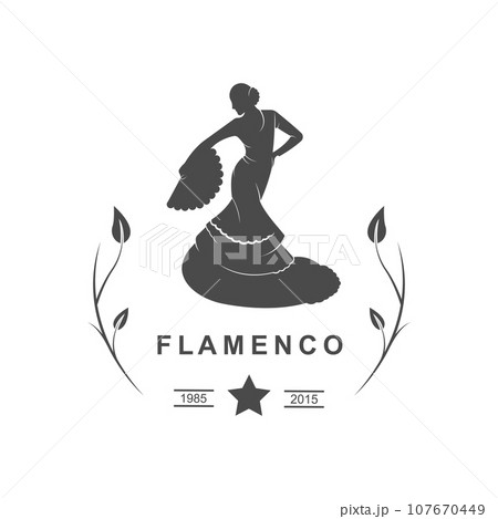 Flamenco Logotype. 107670449