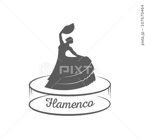 Flamenco Logotype. 107670464