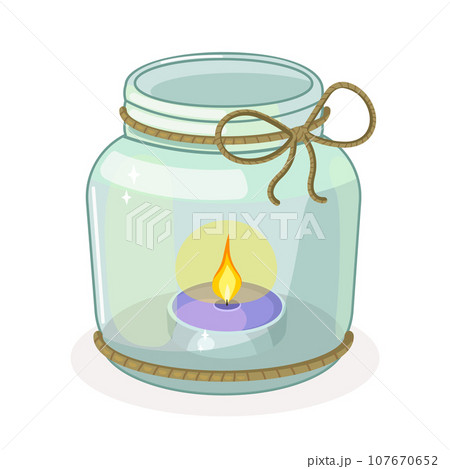 Illustration of Aromatic Candle Illustration of Aromatic Candle 107670652