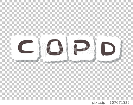 《Handwritten characters》COPD 《Handwritten characters》COPD 107671523