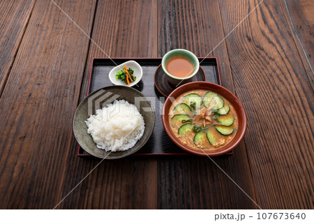 冷や汁とごはん 冷や汁とごはん 107673640
