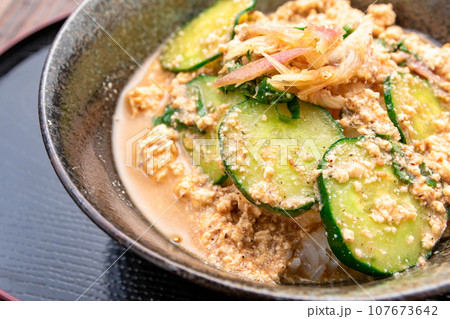 冷や汁　アップ 107673642