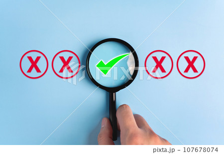 Quality assurance with checklist steps quality selection. Certification. compliance to regulations service and standardization. Quality assurance with checklist steps quality selection. Certification. compliance to regulations service and standardization. 107678074