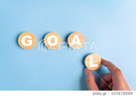 Goal and success achievement concept. 107678089