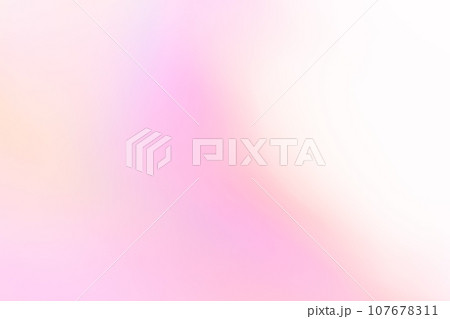 ピンク系レインボーカラーイメージ　背景素材 107678311