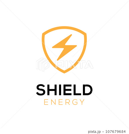 Shield Energy Logo Design Concept 107679684