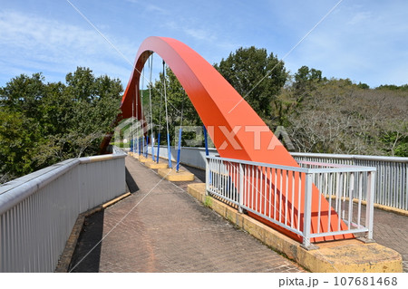 鞍ヶ池公園内の虹のかけ橋 107681468