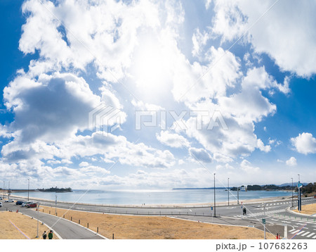 「宮城県」大谷海岸の風景・気仙沼市 「宮城県」大谷海岸の風景・気仙沼市 107682263