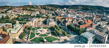 Schlossplatz in Stuttgart, Germany Schlossplatz in Stuttgart, Germany 107683560