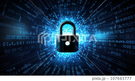 Cybersecurity and network or information protection. Web services for businesses and the internet in the future 107683777