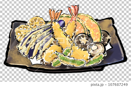 天ぷら盛り合わせ 107687249