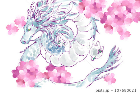 龍玉を手に吠える青龍 107690021