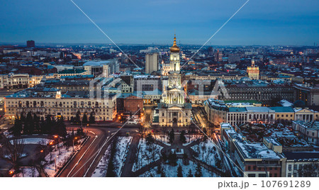 Illuminated Assumption Cathedral 107691289