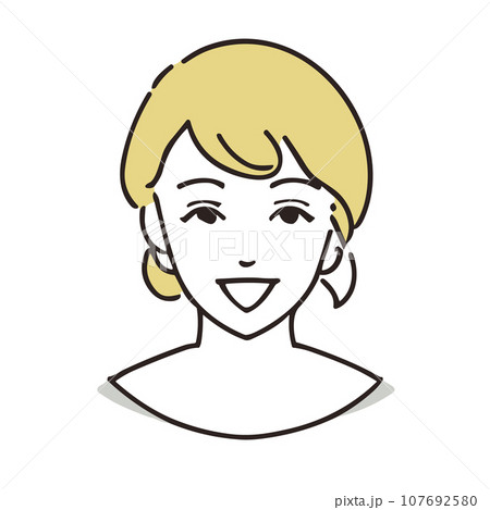 笑顔の女性 笑顔の女性 107692580
