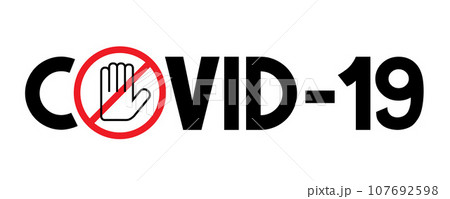 Stop Covid-19 illustration 107692598