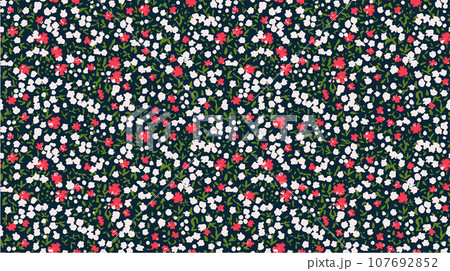 seamless ditsy flowers repeating pattern, tiny flowers pattern, ditsy, liberty , meadow, floral. seamless ditsy flowers repeating pattern, tiny flowers pattern, ditsy, liberty , meadow, floral. 107692852
