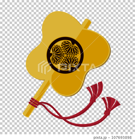 軍配 徳川 イラストのイラスト素材 [107693898] - PIXTA