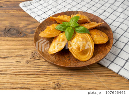 Polish Smoked Cheese, Traditional Oscypek, Slovak Mountain Snack, Sheep Milk Product Polish Smoked Cheese, Traditional Oscypek, Slovak Mountain Snack, Sheep Milk Product 107696441