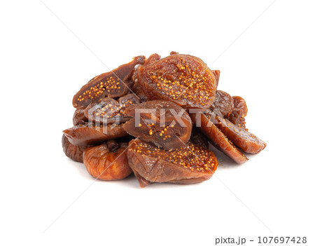 Dry Fig, Dried Ficus Carica Fruit, Sweet Healthy Diet, Tropical Dessert, Wrinkled Dehydrated Snack Dry Fig, Dried Ficus Carica Fruit, Sweet Healthy Diet, Tropical Dessert, Wrinkled Dehydrated Snack 107697428