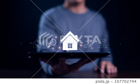 Real estate concept. Investment yields financial rewards. Property value diagram. Property sales listings. Realtor agency contractor. The residential housing project. Real estate market. Buy a house. Real estate concept. Investment yields financial rewards. Property value diagram. Property sales listings. Realtor agency contractor. The residential housing project. Real estate market. Buy a house. 107702744