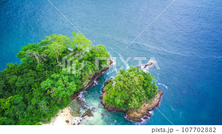 Teluk Ijo or Green Bay, Banyuwangi, Indonesia. The hidden paradise on earth. Teluk Ijo or Green Bay, Banyuwangi, Indonesia. The hidden paradise on earth. 107702882
