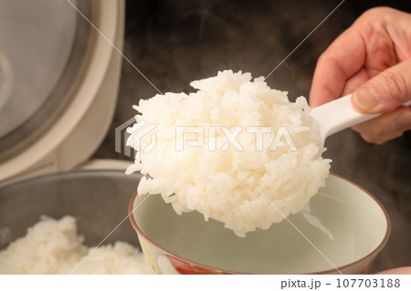 炊飯器 炊きたてご飯 炊飯器 炊きたてご飯 107703188