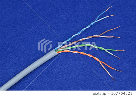 LANケーブル CAT5e UTP 単線 LANケーブル CAT5e UTP 単線 107704323
