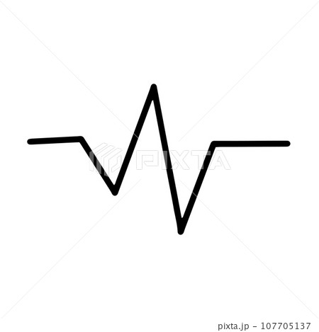 art design health medical heartbeat pulse 107705137