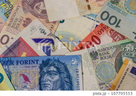 Background of currencies from different european countries Background of currencies from different european countries 107705553