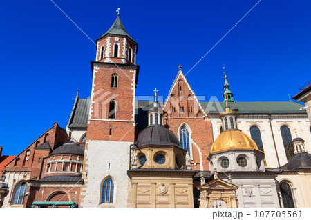 Wawel Cathedral in Krakow, Poland Wawel Cathedral in Krakow, Poland 107705561