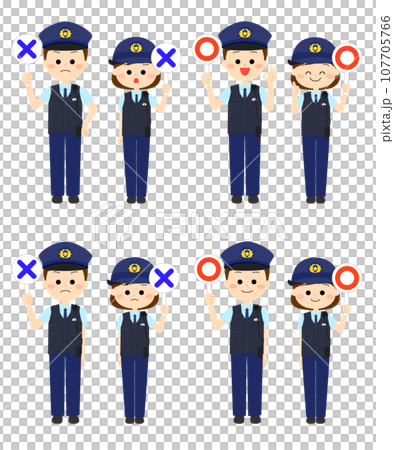 有圓圈和十字架的警察 有圓圈和十字架的警察 107705766