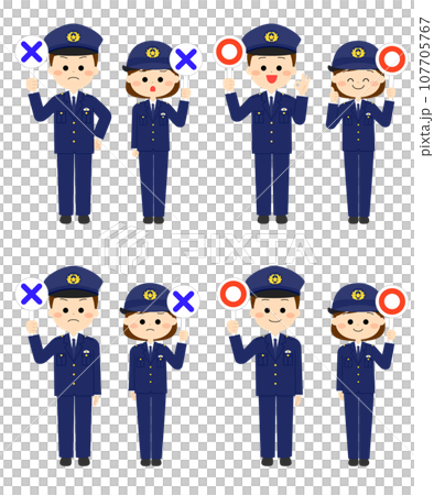 有圓圈和十字架的警察 有圓圈和十字架的警察 107705767