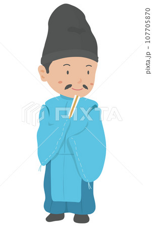 平安時代の貴族　狩衣 107705870