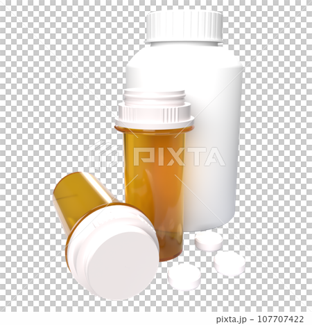 The dung on white background for Medicine or sci concept 3d rendering The dung on white background for Medicine or sci concept 3d rendering 107707422