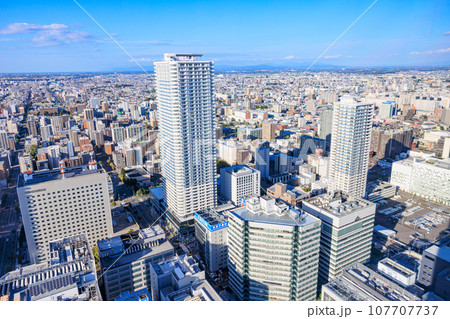 JRタワー展望室タワー・スリーエイトからの札幌の景色 JRタワー展望室タワー・スリーエイトからの札幌の景色 107707737