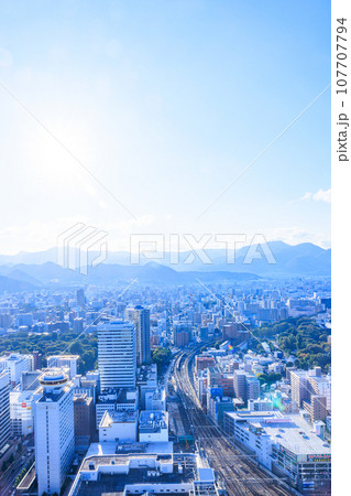 JRタワー展望室タワー・スリーエイトからの札幌の景色 JRタワー展望室タワー・スリーエイトからの札幌の景色 107707794