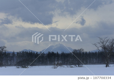 北海道 雪景色 北海道 雪景色 107708334