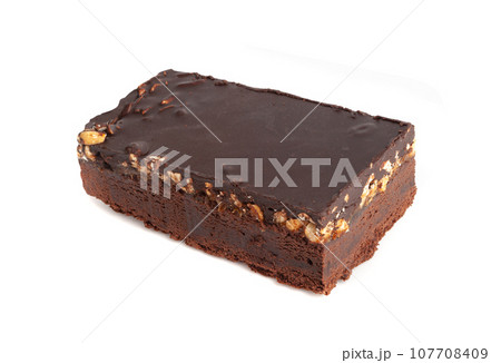 Nut Brownie, Homemade German Chocolate Cake, Chocolate Peanuts Cake, Brownie Square Piece 107708409