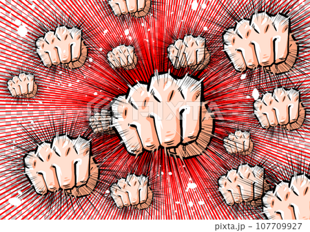 Punch front illustration 107709927
