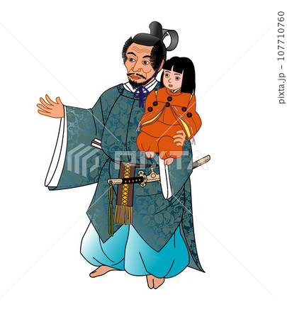 織田信長の後継者　三法師を擁立する羽柴秀吉 107710760